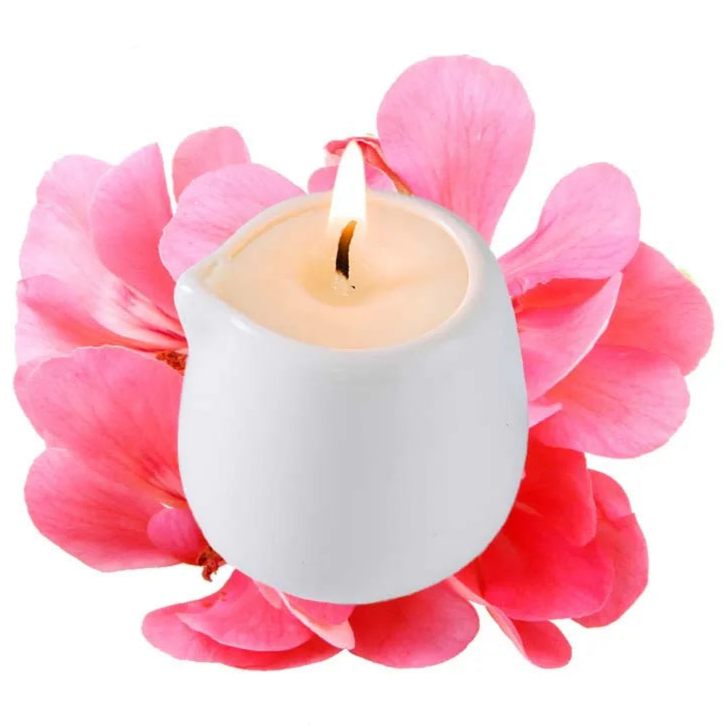 Fruity Scented Natural Massage Oil Candle